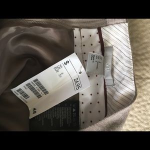 NEW  H&M professional skirt NWT grey or khaki Sz 6